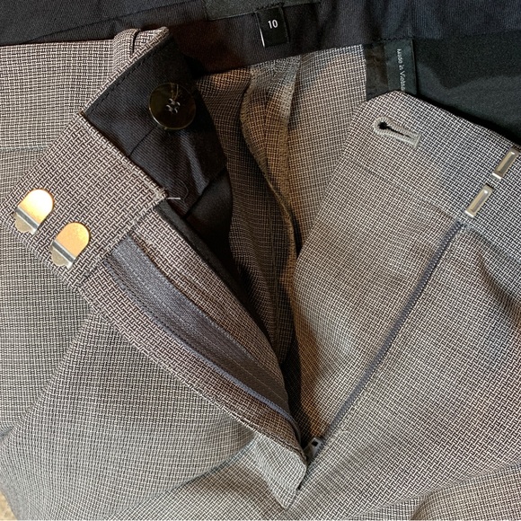 Theory Treeca 2 Geo Classic Cropped Trousers - Picture 3 of 10